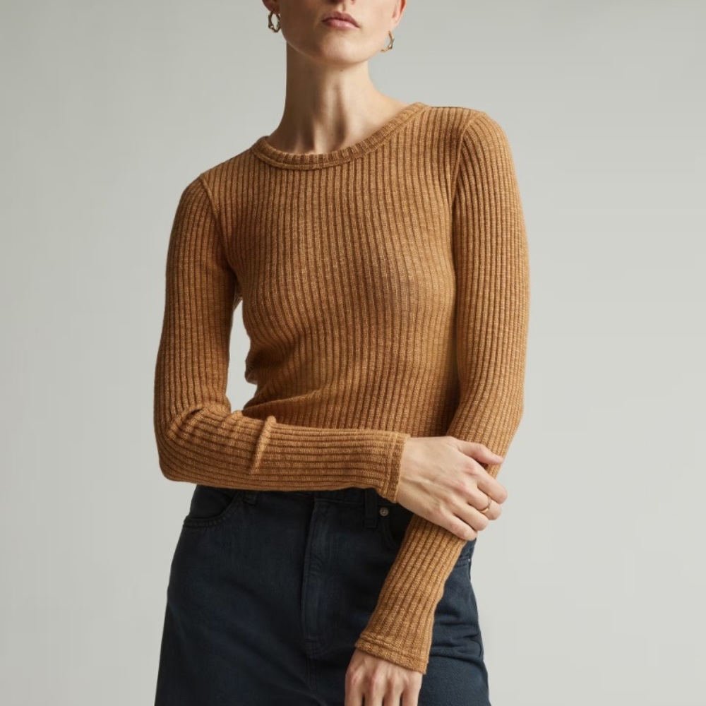 Everlane - The Rib-Knit Crew